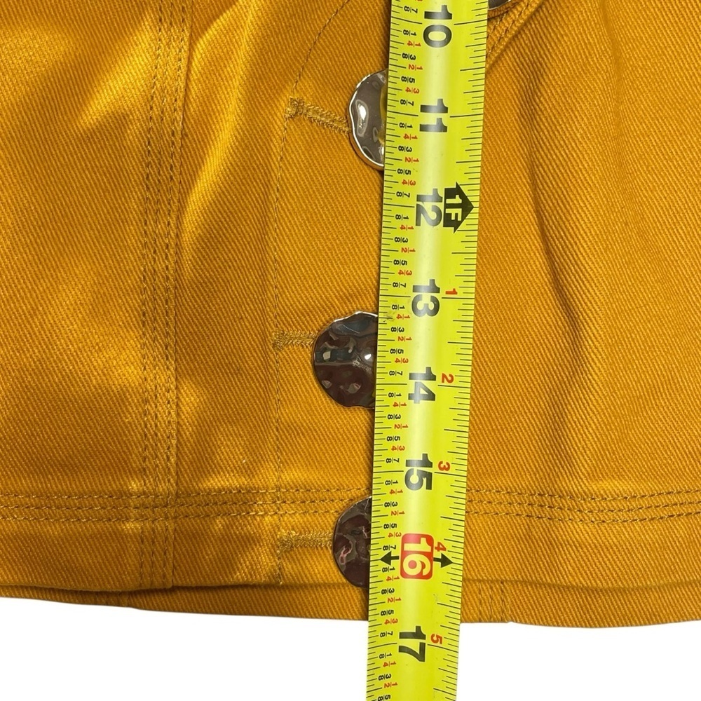 ACLER Etchells Denim Skirt In Yellow Size US 2 - Picture 8 of 11